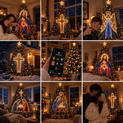 ChristGlow™ — Jesus Tree LED Lights